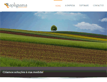 Tablet Screenshot of apligrama.pt